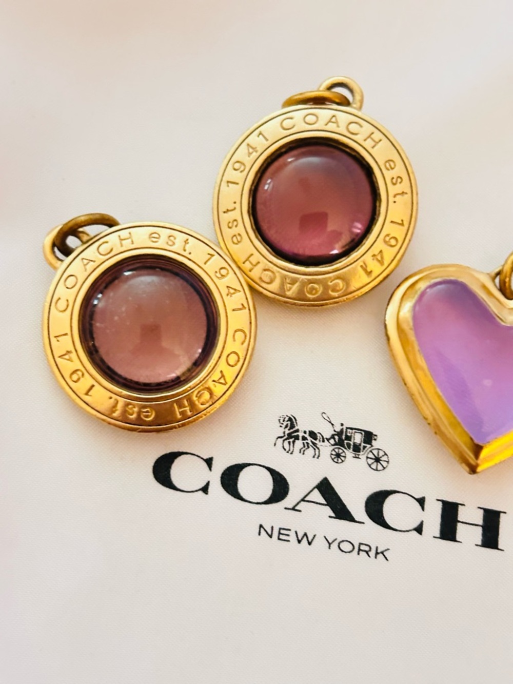 Coach Y2K 1941 Charms/ bracelet/ Necklace/ Keychain/ Bag Charm - Picture 15 of 15